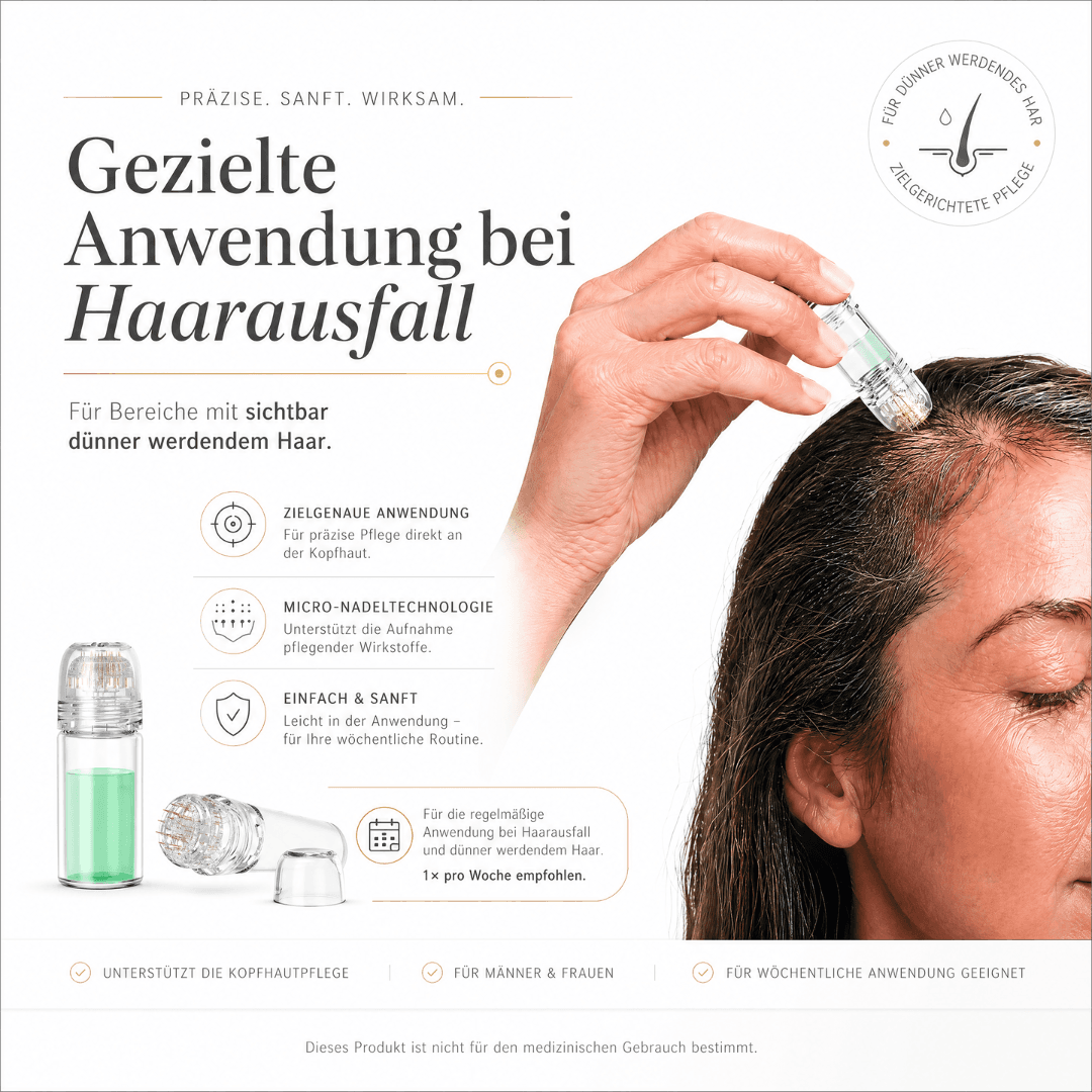 Dermastamp für die Kopfhaut