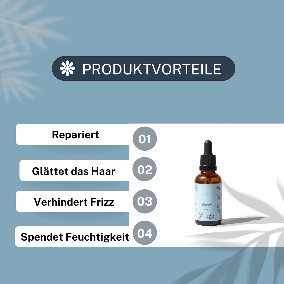 ShinyHair Growth Elixir™ gegen Haarausfall und für eine gesunde Kopfhaut