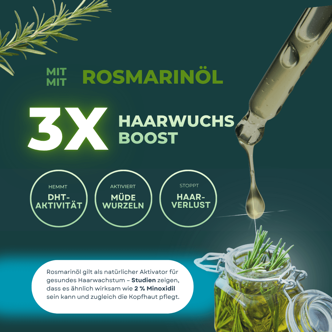 ShinyHair Growth Elixir™ + Dermastamp gegen Haarausfall und für eine gesunde Kopfhaut