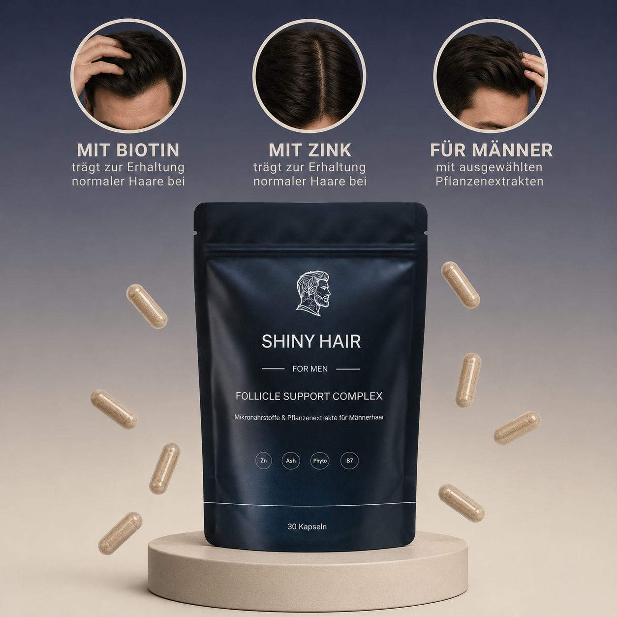 ShinyHair - Follicle Support Complex - for men