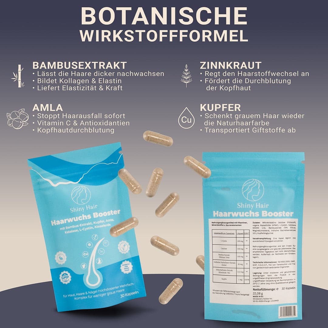 Haarwuchsbooster + Haarmaske vegan