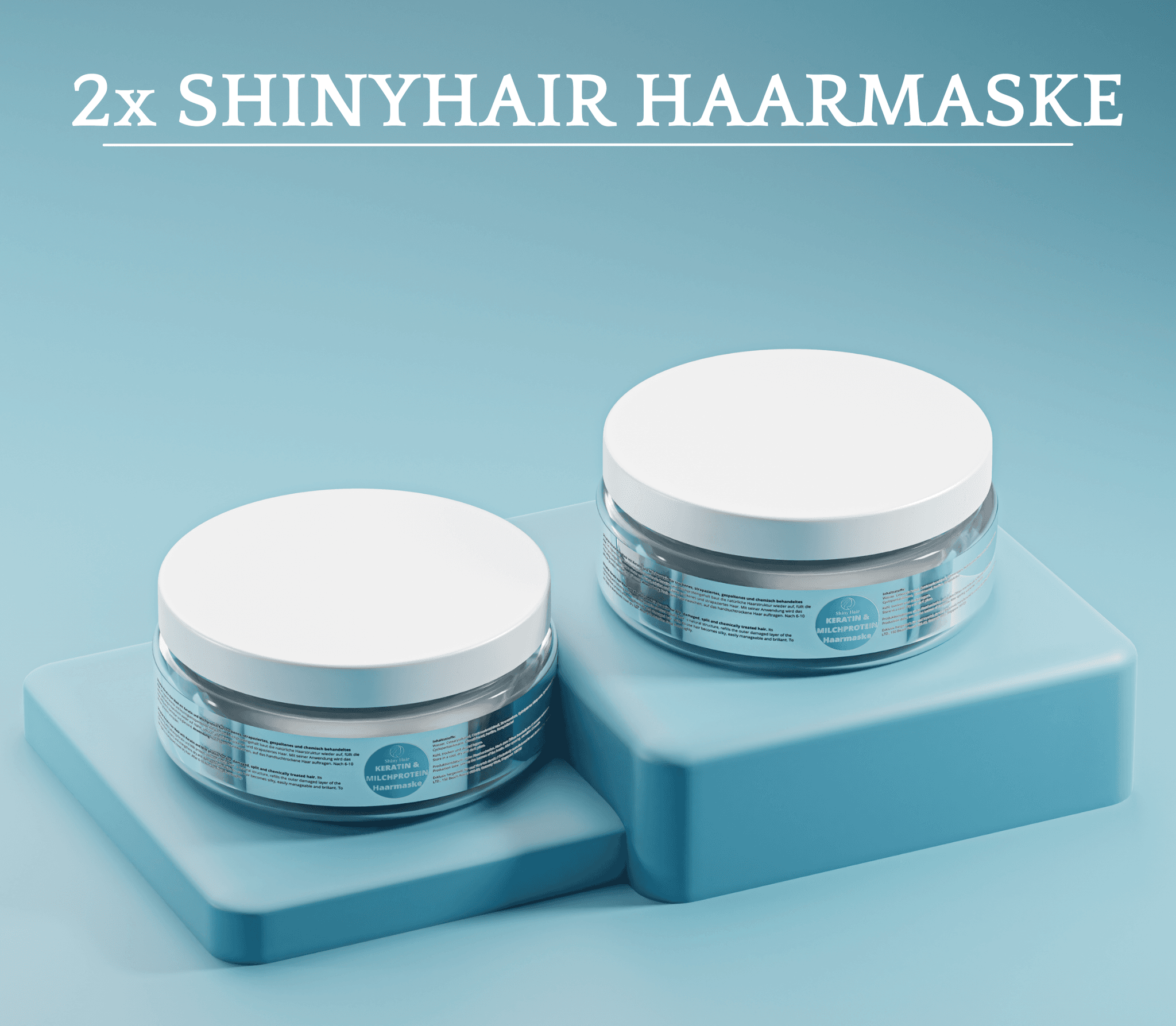 ShinyHair© haarmasker - bundel van 2