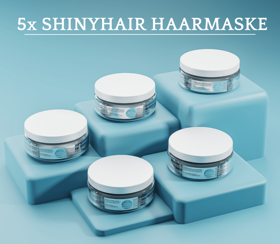 ShinyHair© haarmasker - bundel van 5