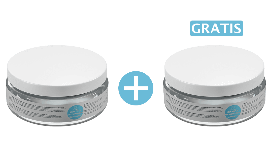 1X Glanzend Haar Haarmasker + GRATIS 1X Glanzend Haar Haarmasker
