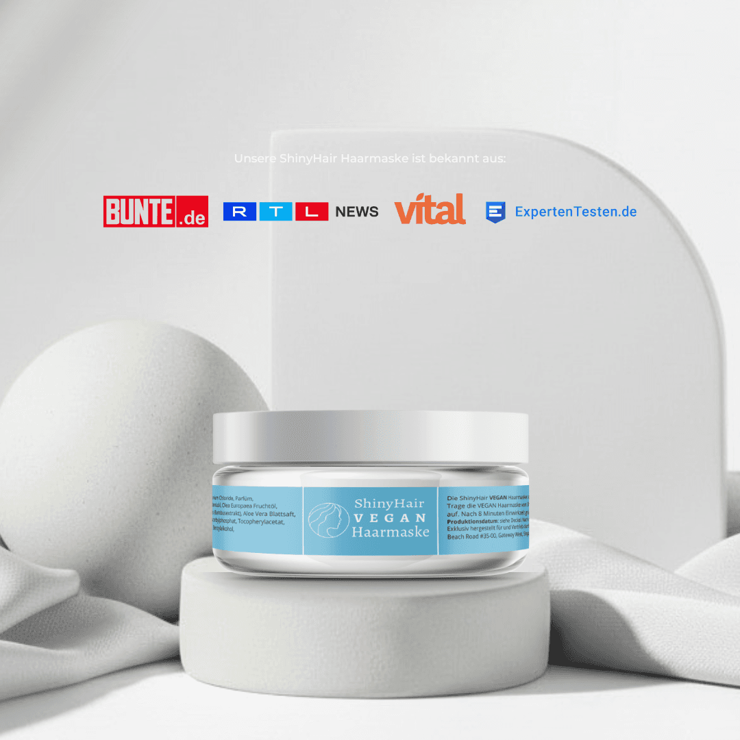 ShinyHair Vegan Haarmaske für die Wechseljahre